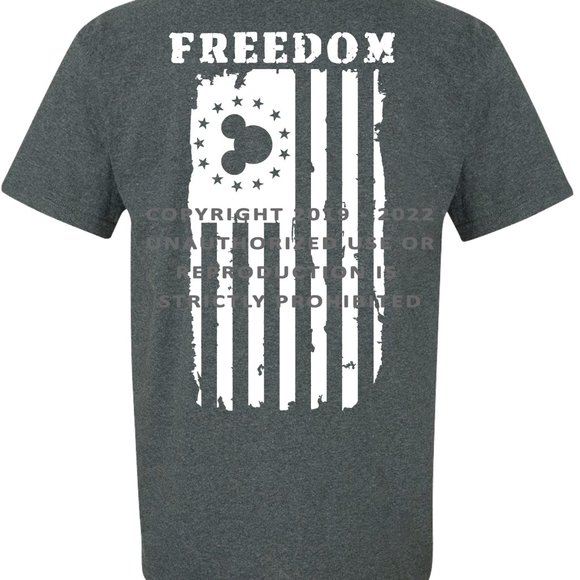 Mouse Ears America Freedom Flag T-Shirt - Family Vacation Shirt - Picture 5 of 14